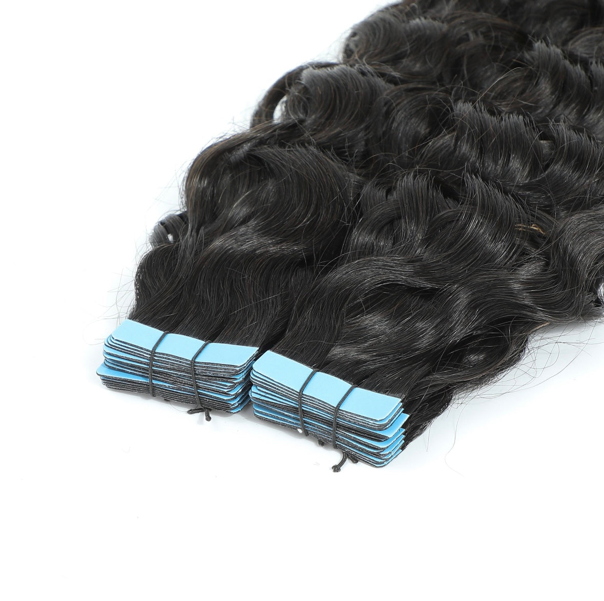 Water wave tape in extensions