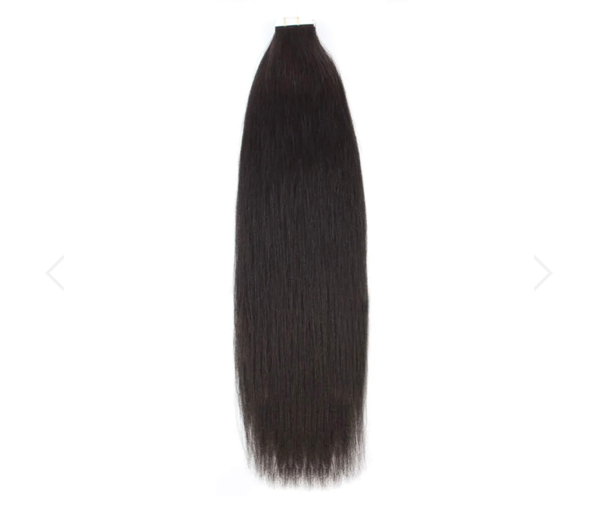 Yaki Straight tape in extensions