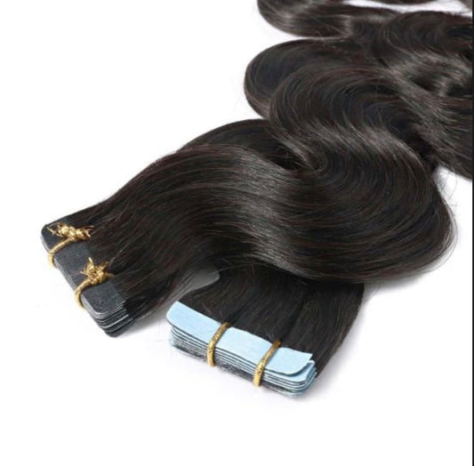 Body Wave tape in extensions